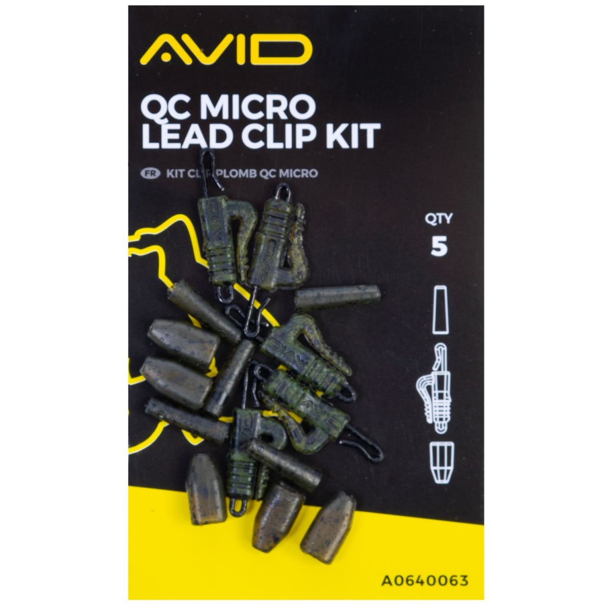 Klip na olovo Outline Micro Lead Clip Kit / Bižutéria / obratlíky, klipy, prevleky